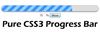 Pure CSS Progress Bar | Animated with CSS3
